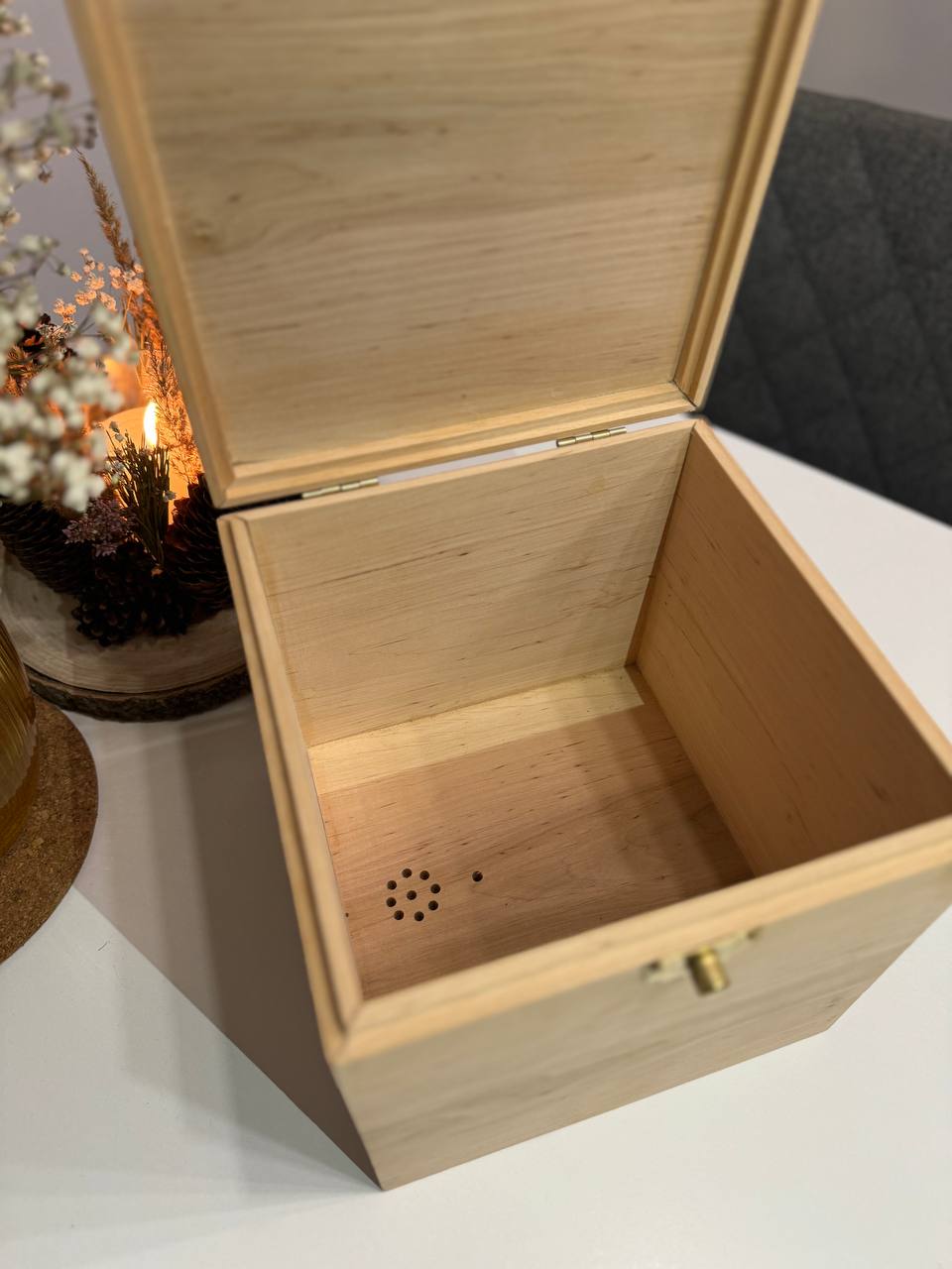 Wooden music box "My congratulations to you"