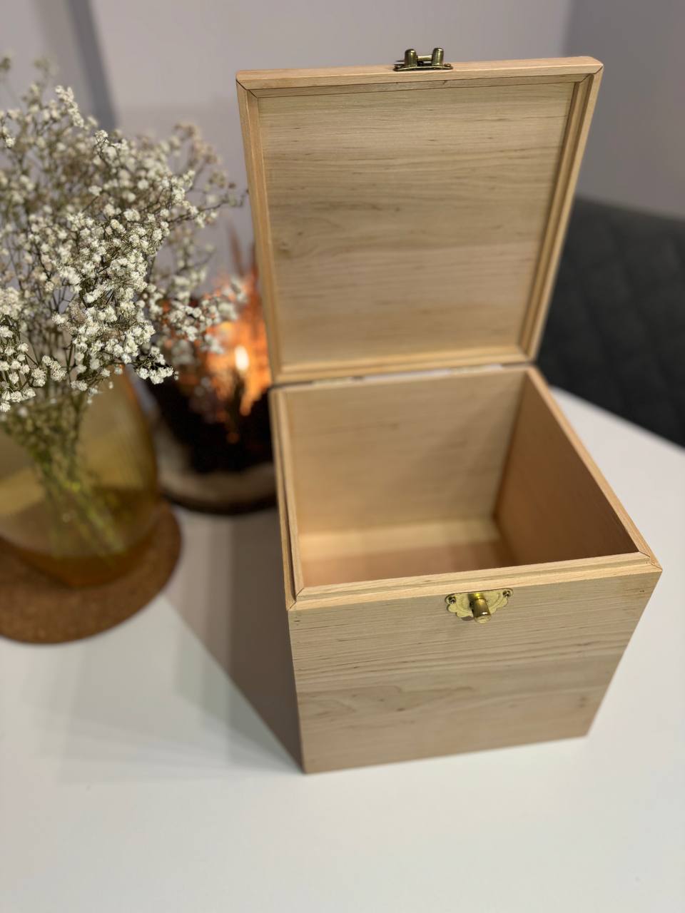 Wooden music box "My congratulations to you"